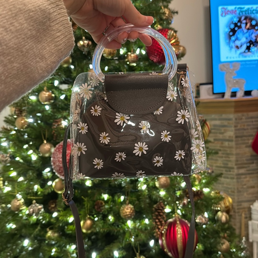 Daisy clear Handbag 🌼